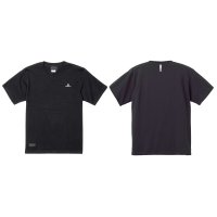 【BIGサイズ対応商品】 ■GRANDE.F.Pヘキサゴンマーク刺繍.半袖Tシャツ　ブラック