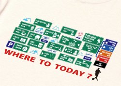 画像7: 【完全予約販売：ご注文から、3〜4週間後にお届け商品.お届け指定日不可】【ジュニア〜BIGサイズ対応商品】 サガン鳥栖.豊田歩選手ｘGRANDE.F.Pコラボ.『Where to Today？』プリント.コットン半袖Tシャツ　アイボリー