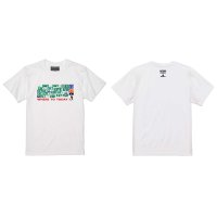 【完全予約販売：ご注文から、3〜4週間後にお届け商品.お届け指定日不可】【ジュニア〜BIGサイズ対応商品】 サガン鳥栖.豊田歩選手ｘGRANDE.F.Pコラボ.『Where to Today？』プリント.コットン半袖Tシャツ　ホワイト