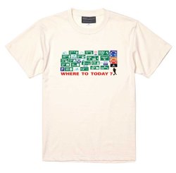 画像5: 【完全予約販売：ご注文から、3〜4週間後にお届け商品.お届け指定日不可】【ジュニア〜BIGサイズ対応商品】 サガン鳥栖.豊田歩選手ｘGRANDE.F.Pコラボ.『Where to Today？』プリント.コットン半袖Tシャツ　アイボリー