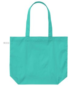 画像4: GRANDE.F.P刺繍.ナイロンリップトートバッグ　ミントグリーン