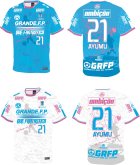 他の写真2: 【完全予約販売：2026年9月下旬発売〜お届け商品】 【ジュニア〜BIGサイズ対応商品】 サガン鳥栖.豊田歩選手ｘGRANDE.F.Pコラボ.AYUMU・NO.21.昇華転写サポートプラシャツ.長袖　ホワイト