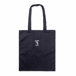 画像1: 【完全予約販売：ご注文から、3〜4週間後にお届け商品.お届け指定日不可】 村越凱光選手ｘGRANDE.F.Pコラボ.Kaiga.シルエットプリント.サポート.ロングハンドルトートバッグ　ブラックｘホワイト