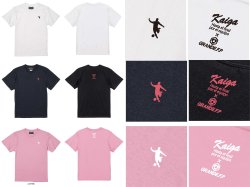 画像7: 【完全予約販売：ご注文から、3〜4週間後にお届け商品.お届け指定日不可】【ジュニア〜BIGサイズ対応商品】 サガン鳥栖.豊田歩ｘGRANDE.F.Pコラボ.AYUMU.シルエット.刺繍.サポートコットン半袖Tシャツ 　ピンクｘホワイト
