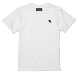 画像2: 【完全予約販売：ご注文から、3〜4週間後にお届け商品.お届け指定日不可】【ジュニア〜BIGサイズ対応商品】 サガン鳥栖.豊田歩ｘGRANDE.F.Pコラボ.AYUMU.シルエット.刺繍.サポートコットン半袖Tシャツ 　ホワイトｘブラック