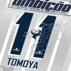 画像6: 【完全予約販売：2026年11月上旬発売〜お届け商品・お届け指定日不可】【ジュニア〜BIGサイズ対応商品】 アビスパ福岡.見木友哉ｘGRANDE.F.Pコラボ.TOMOYA.NO.11.昇華転写サポートプラクティスポロシャツ.半袖 　ホワイト