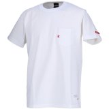 画像: gfp.EMBROID POCKET S/S-T WHITE
