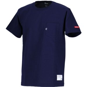 画像: gfp.EMBROID POCKET S/S-T NAVY