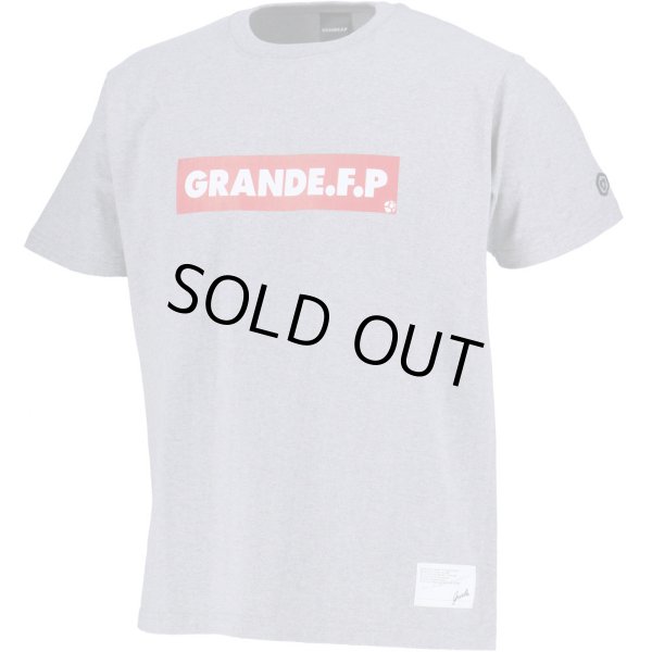 画像1: GRANDE.F.P PRINT S/S-T GRAY/BLACK
