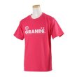 画像1: GRANDE MONOGRAM PROTO TYPE DRY MESH T-SHIRTS PINK/WHITE