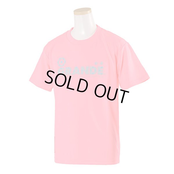 画像1: GRANDE MONOGRAM PROTO TYPE DRY MESH T-SHIRTS N.PINK/GRAY