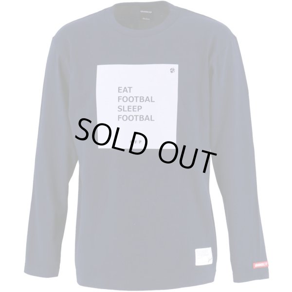 画像1: BOX PRINT L/S-T NAVY