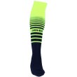 画像3: MULTI BORDER FOOTBALL SOCKS NAVY/YELLOW