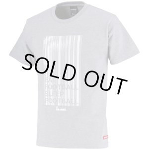 画像: Barcode PRINT S/S-T GRY/WHITE