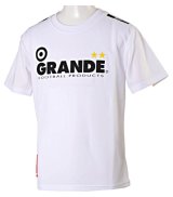 画像: GRANDE PROTO TYPE DRY MESH KIDS T-SHIRTS ホワイト×ブラック