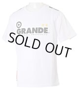 画像: GRANDE PROTO TYPE DRY MESH KIDS T-SHIRTS ホワイト×ブラック