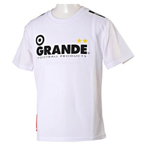 画像: GRANDE PROTO TYPE DRY MESH KIDS T-SHIRTS ホワイト×ブラック