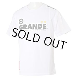 画像: GRANDE PROTO TYPE DRY MESH KIDS T-SHIRTS ホワイト×ブラック