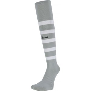 画像: GRANDE FOOTBALL BORDER SOCKS GRY/WHT