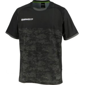 画像: 【ジュニア】2-TONE DISITAL CAMO PRACTIS　SHIRTS BLACK/GREY