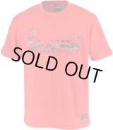 画像: 【キッズ＆ジュニアサイズ】GRANDE カモ柄 ジュニアドライメッシュTシャツ　レッド/ブラック