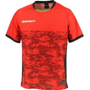 画像: 【BIGサイズ対応アイテム】2-TONE DISITAL CAMO PRACTIS　SHIRTSレッドｘブラック