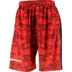 画像: 【BIGサイズ対応アイテム】2-TONE DISITAL CAMO GAME PANTS レッドｘブラック