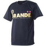 画像: GRANDE COLORFUL DOT PROTO TYPE DRY MESH T-SHIRTS NAVY/YELLOW