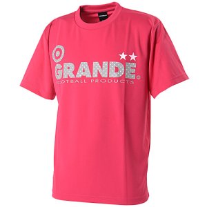 画像: GRANDE COLORFUL DOT PROTO TYPE DRY MESH T-SHIRTS PINK/GRAY