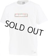 画像: GRANDE.F.P.ハイビスカス.ラバーTシャツ　ホワイトｘレッド