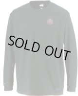 画像: GRANDE.F.P　BASICヘキサゴン..ロングスリーブTシャツ　ブラックｘレッド