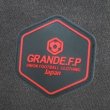 画像4: GRANDE.F.P　BASICヘキサゴンスウェットプルパーカー　ブラックｘレッド