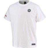 画像: GRANDE.F.P　BASICヘキサゴン.半袖Tシャツ　ホワイトｘブラック