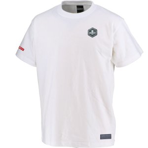 画像: GRANDE.F.P　BASICヘキサゴン.半袖Tシャツ　ホワイトｘブラック