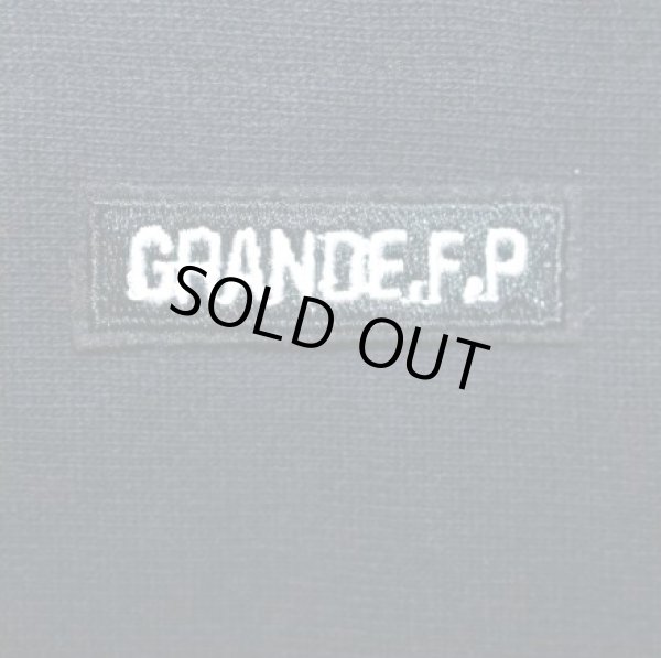 画像5: GRANDE.F.P　BASICヘキサゴン..ロングスリーブTシャツ　ブラックｘレッド