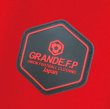 画像4: 【BIGサイズ対応】GRANDE.F.P.ハイパーロゴ.ヘキサゴン.プラクティスシャツ　　レッドｘブラック