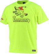 画像: ■グランデ.エフ.ピー.OH ! ! NO ! GOAL ! -Tシャツ 蛍光イエロー