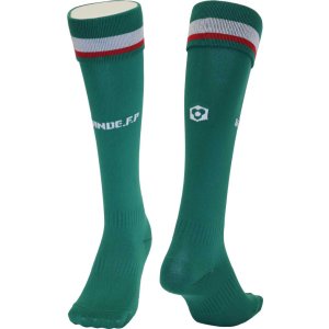 画像: GRANDE.F.P 2-LINE BORDER SOCCER SOCKS GREEN/RED