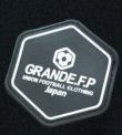 画像4: 【BIGサイズ対応】GRANDE.F.P.ハイパーロゴ.ヘキサゴン.長袖プラクティスシャツ　　ブラックｘクローム