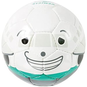 画像: ジャンボジェット柄サッカーボール.1号球　レッド