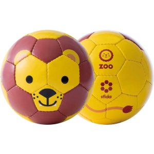 画像: ZOO(動物）柄サッカーボール.1号球　ライオン