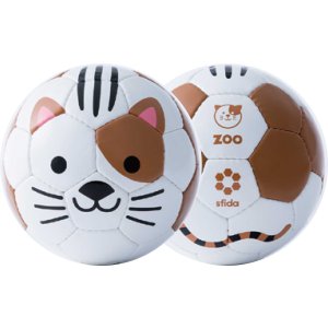 画像: ZOO(動物）柄サッカーボール.1号球　ネコ