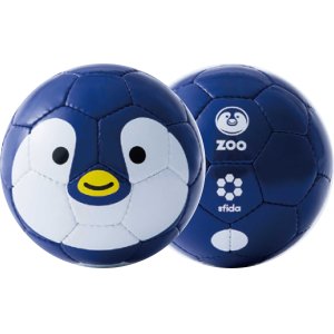 画像: ZOO(動物）柄サッカーボール.1号球　ペンギン