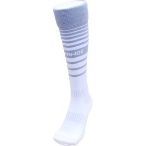 画像: MULTI BORDER FOOTBALL SOCKS WHITE/GRAY