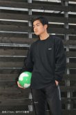 画像6: GRANDE.F.Pルーズフィット刺繍ロングスリーブTシャツ　ブラック