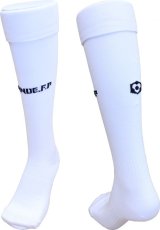 画像: GRANDE.F.P　ベーシックフットボールソックス 　ホワイトxブラック