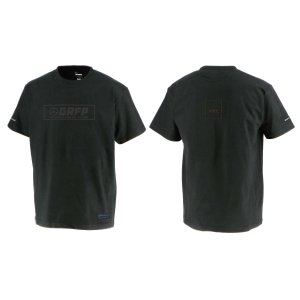 画像: 【BIGサイズ対応商品】GRFPボックスロゴ.プリントプレミアTシャツ　ブラックｘブラック