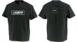 画像1: 【BIGサイズ対応商品】GRFPボックスロゴ.プリントプレミアTシャツ　ブラックｘホワイト