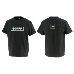 画像: 【BIGサイズ対応商品】GRFPボックスロゴ.プリントプレミアTシャツ　ブラックｘホワイト