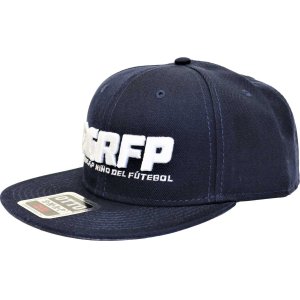 画像: GRFP.3D刺繍フラットバイザーキャップ　ネイビー/ホワイト